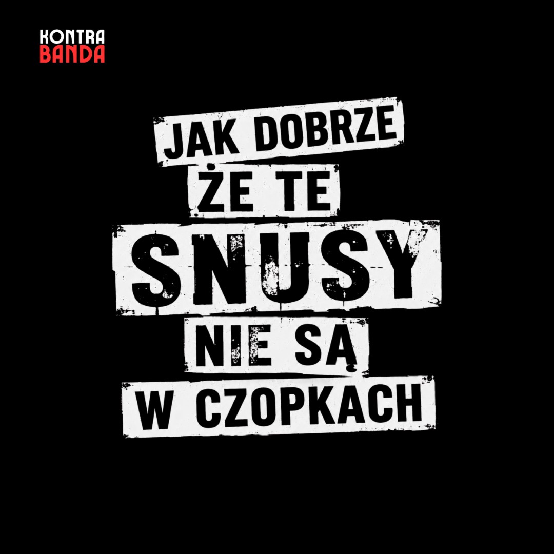 <center>Koszulka T-shirt SNUSY<br> damska i męska</center> - obrazek 8