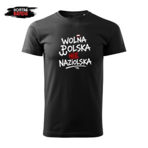 <center>Koszulka T-shirt WOLNA POLSKA<br> damska i męska</center>